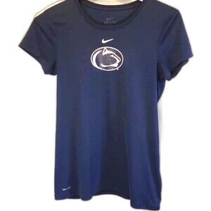 PENN STATE UNIVERSITY NCAA Nittany Lions Short Sleeve Shirt-NIKE Dri-Fit College